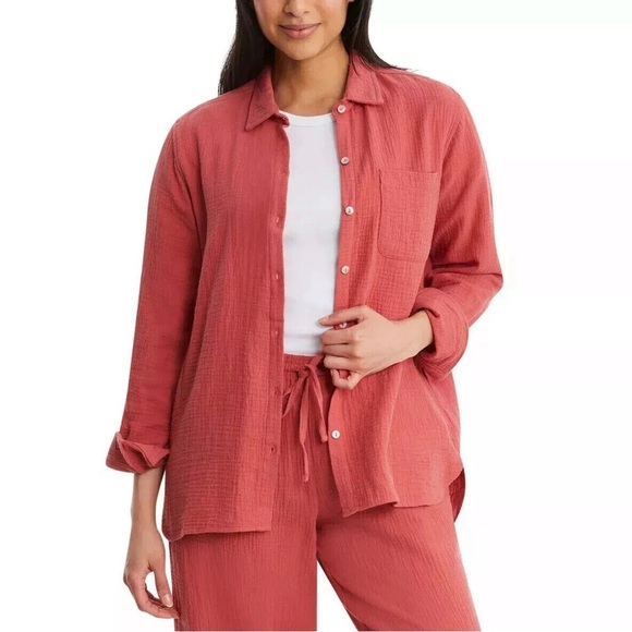 Jessica‎ Simpson Button Up Blouse Size XL - Picture 1 of 7